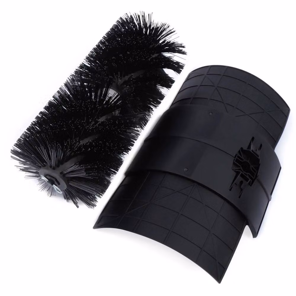NESTLUNE Gas Power Sweeper Bristle Brush with Couple Shaft in Black, W/D/H: 100 x 15 cm – 3