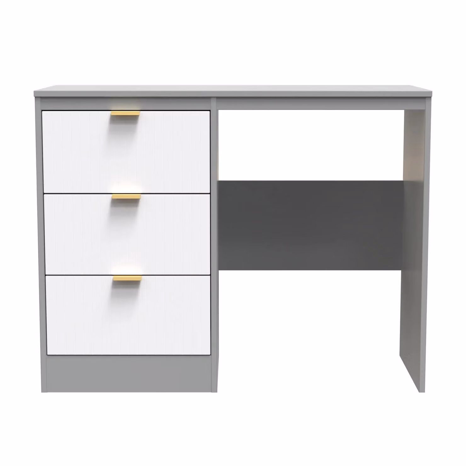 Ready Assembled 2 U Denver Vanity in Mid Grey – 2