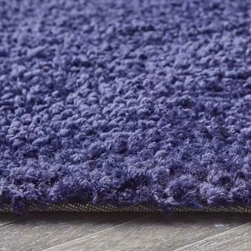 Phoenox Textiles Limited Origin Portland Hand Tufted Rug in Navy, W: 60 cm, L: 110 cm – 3