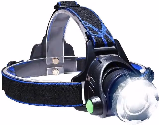 Spetlek New T6 LED Headlamp in Black – 1