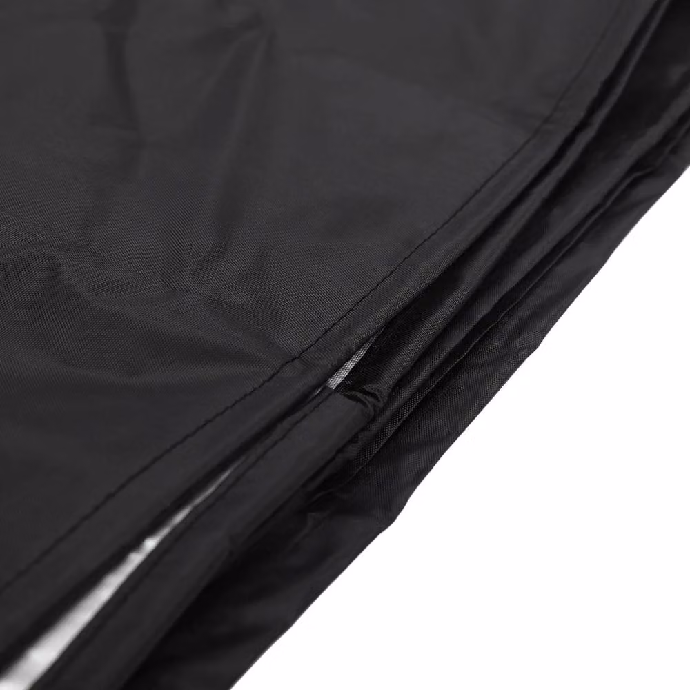 NESTLUNE Waterproof Outdoor Swing Cover for 2-3 Seater Garden Hammocks, Black – 3