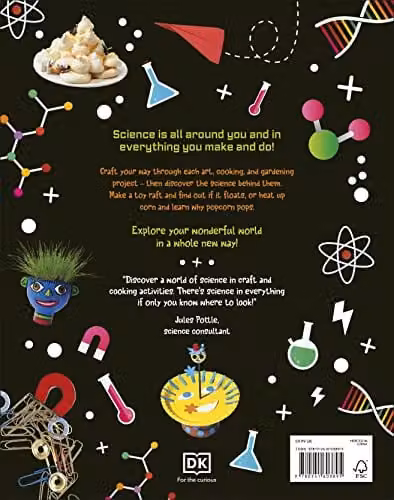 DK The Simple Science Activity Book: 20 Things to Make and Do at Home to Learn About Science, Multicolour – 2