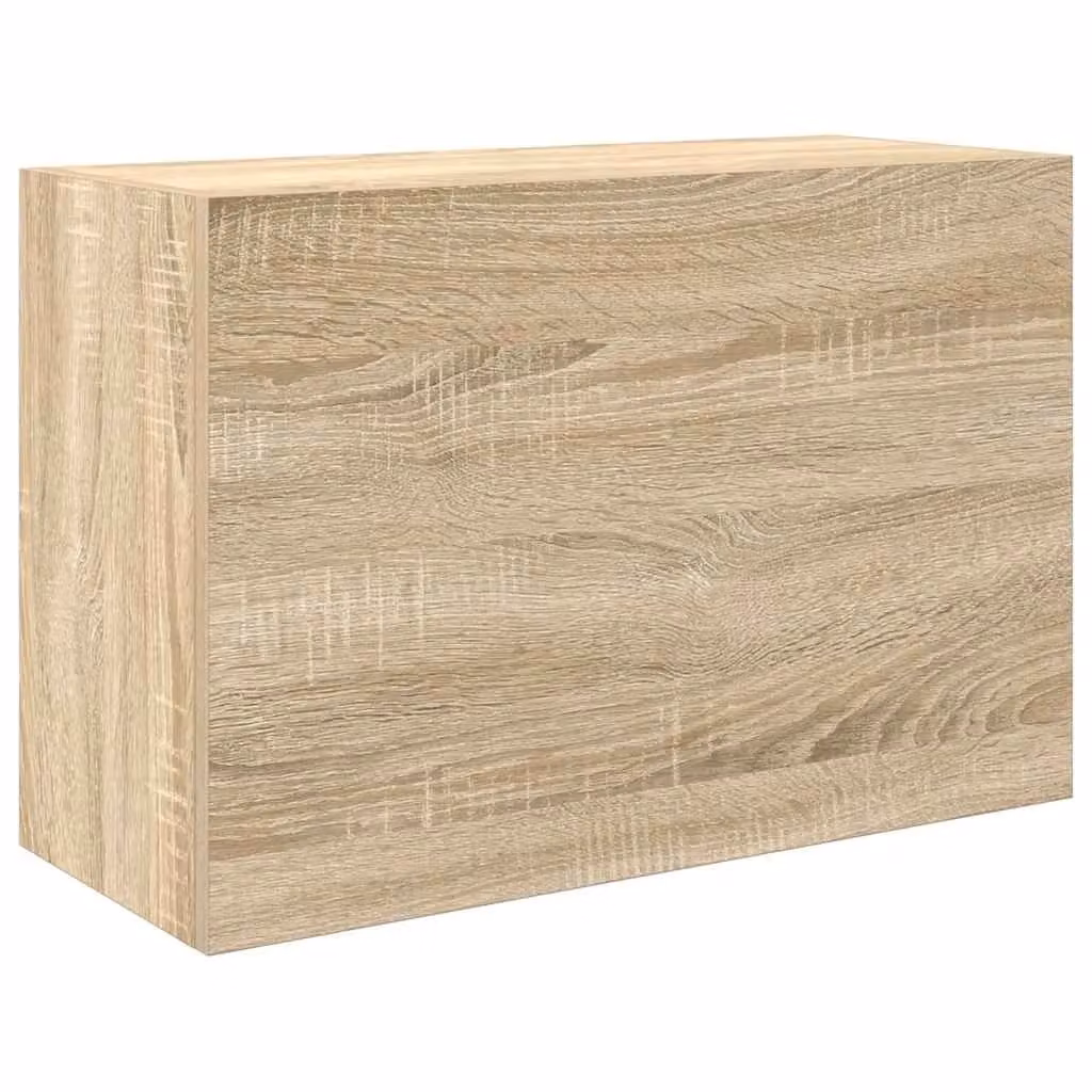 Berkfield Home Sonoma Oak Bathroom Wall Cabinet, Brown, W: 60 cm, D: 25 cm, H: 40 cm – 1
