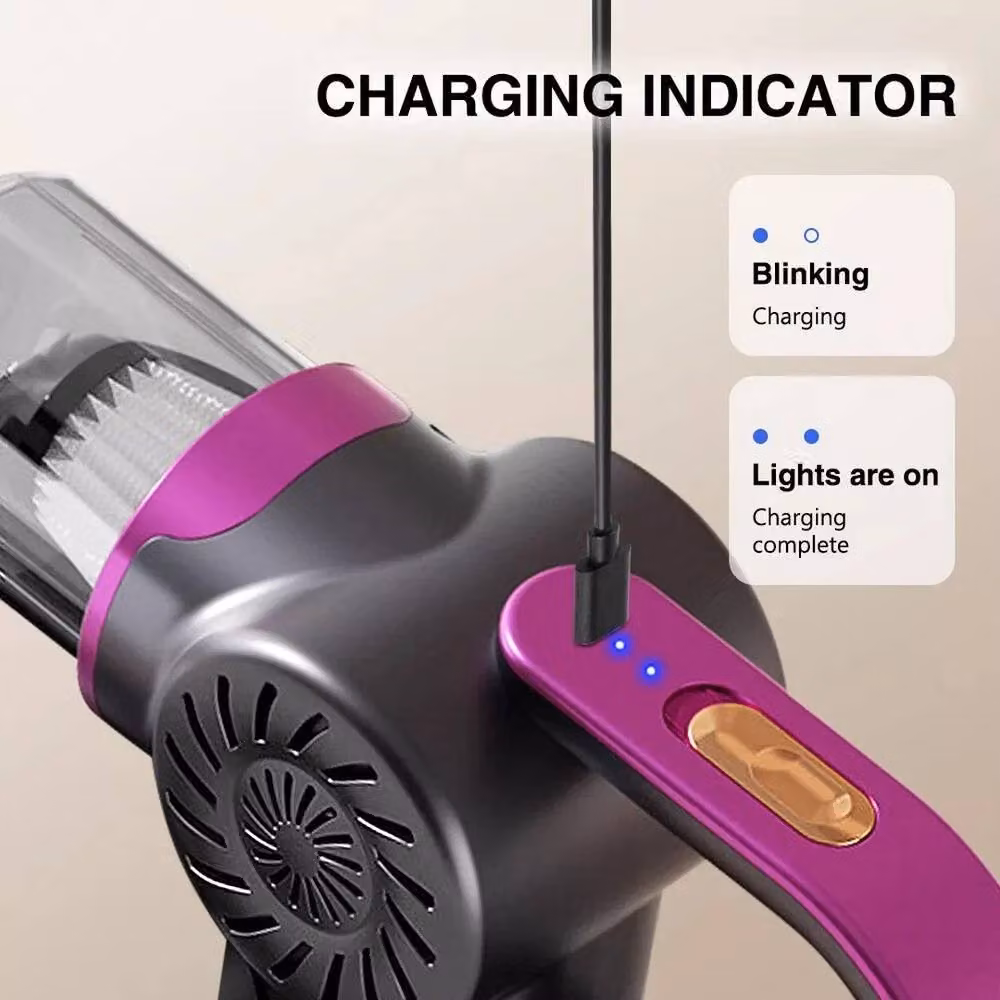 SPETLEK 4 in 1 Bagless Stick Handheld Vacuum Cleaner in Purple – 5