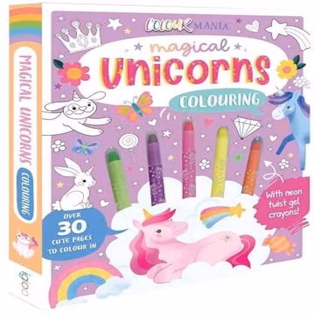 Igloo Books Ltd Magical Unicorns Multicolour Paper Colouring Book