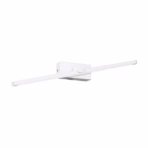 Netlighting Modern LED Wall Lamp in White and Chrome with Warm White 3000K 840lm