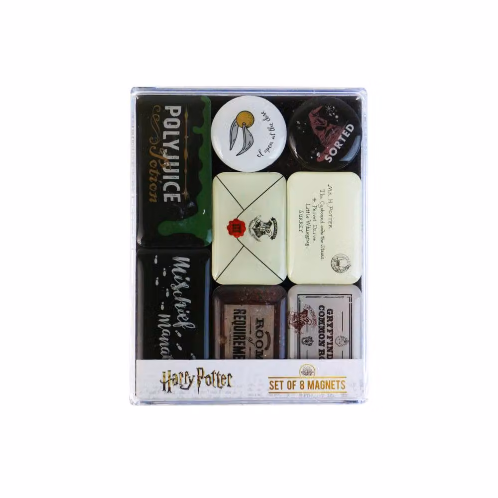 Harry Potter Hogwarts Artifacts Set of 8 Multicolour Magnets – 2