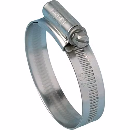 Jubilee Stainless Steel Hose Clip, Silver, 1 m