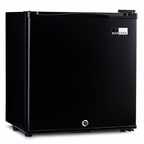 Subcold BAR25 LED Thermoelectric Mini Bar in Black with Interior LED Light and Lockable Door – 1