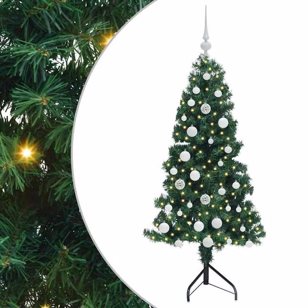 Berkfield Home Green Artificial Christmas Tree, Height: 150 cm – 2