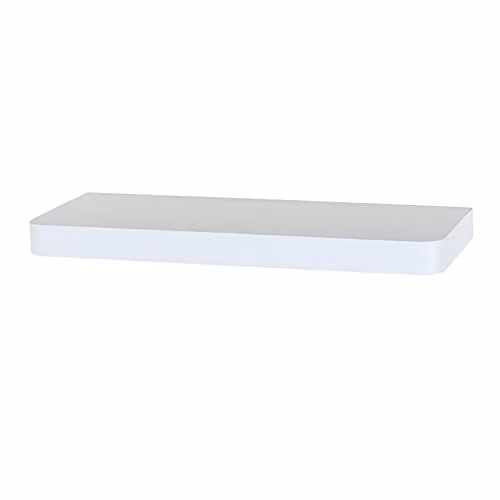 Core Products Trent Narrow Floating Shelf Kit, Matte White