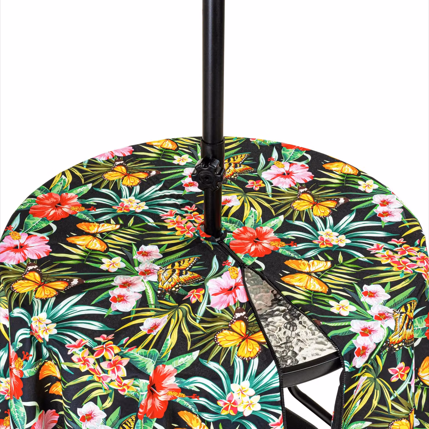 Luxury Living Flutterby Floral Round Tablecloth, Multicolour, Diameter: 180 cm – 3