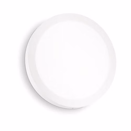 Ideal Lux Universal Round LED Ceiling Light, White, 30 cm, 2600 lm, 4000 K
