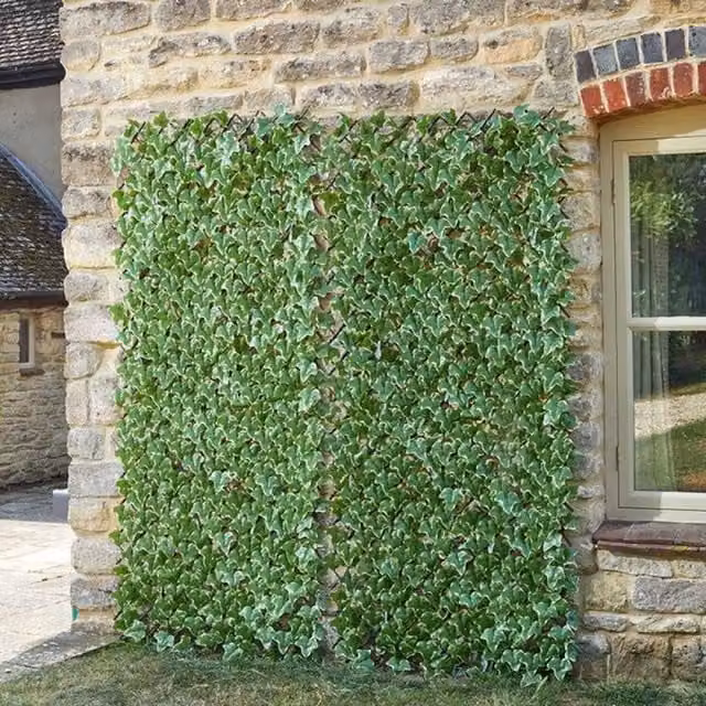 Garden Mile Green Ivy Leaf Artificial Trellis W/H: 60 x 180 cm