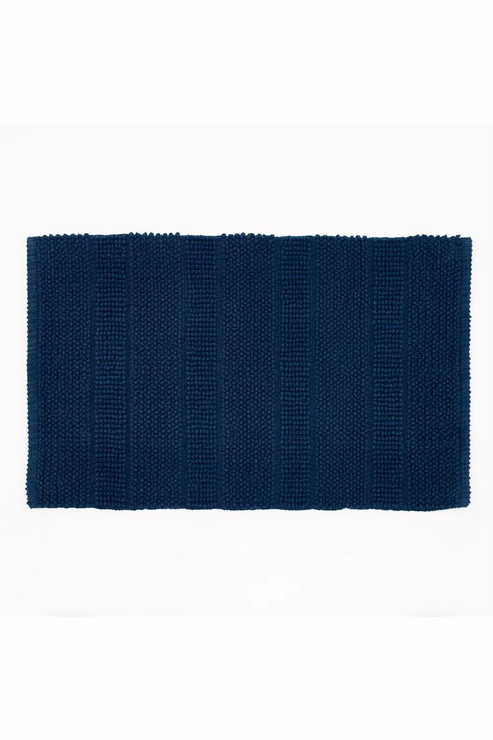 Deyongs Romeo Textured 100% Cotton Bath Mat in Navy Blue – 2