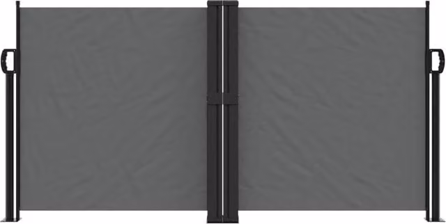 Berkfield Home Retractable Single Side Awning in Anthracite, W/D/H: 1200 x 120 x 120 cm – 1