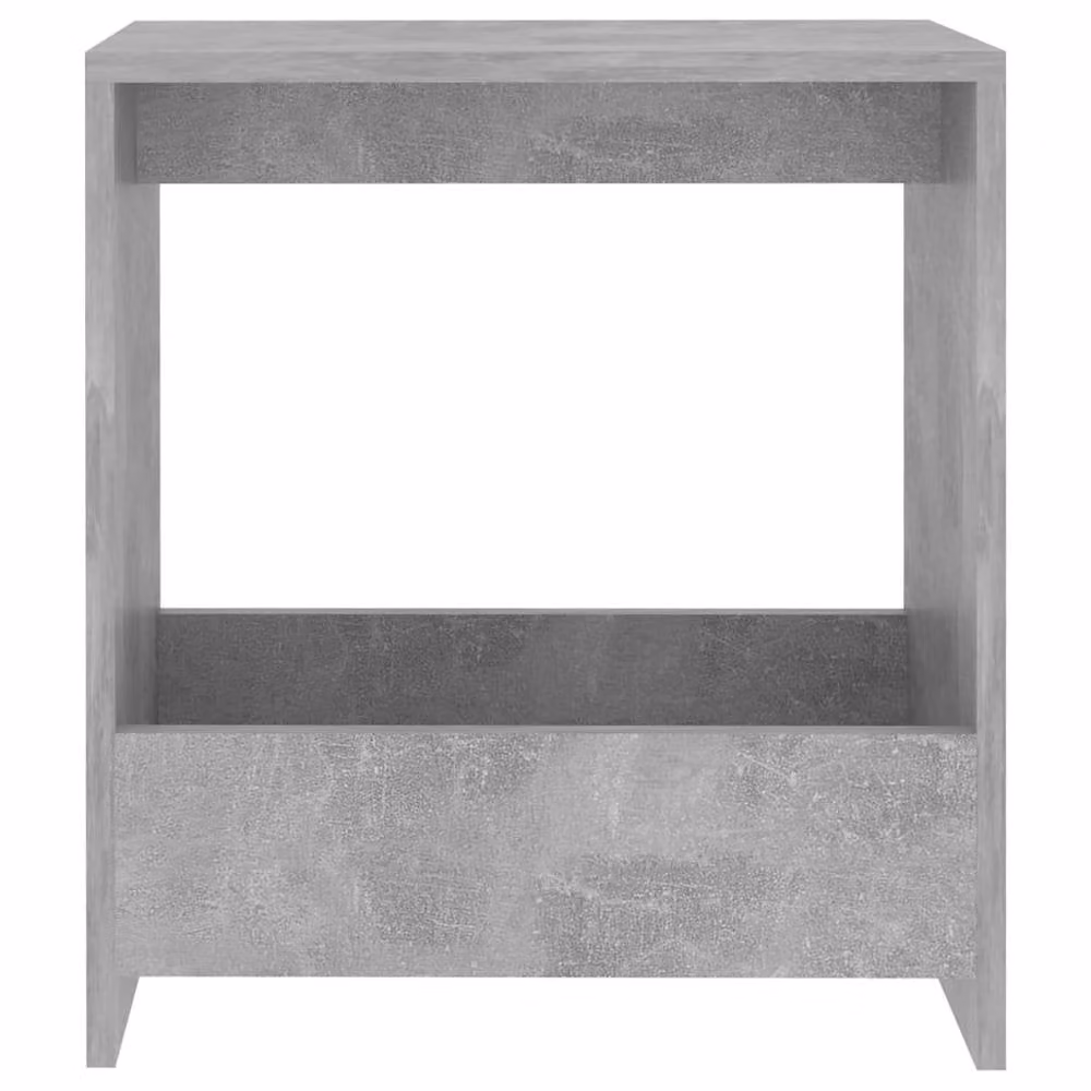 Berkfield Home Modern Grey Composite Side Table W/D/H: 50 x 26 x 50 cm – 3