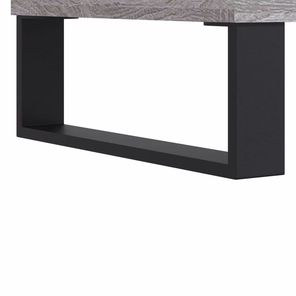 Berkfield Home Grey Sonoma Sideboard in Engineered Wood, W/D/H: 69.5 x 34 x 90 cm – 3