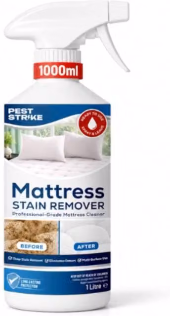 volila Extra Strong Mattress Cleaner Stain Remover, White, 1000ml – 1