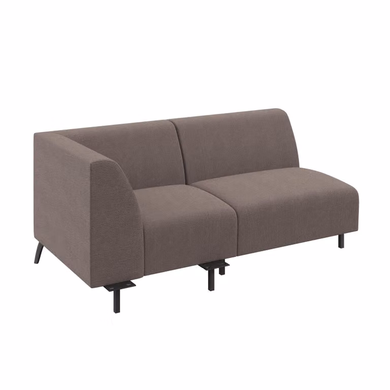 Dome Deco LUGANO Module Corner Left in Grey