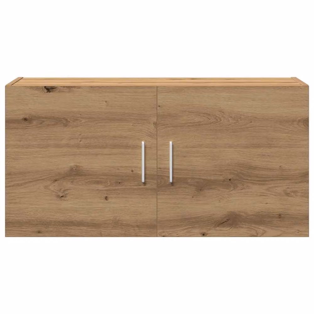 Berkfield Home Artisan Oak Wall Cabinet in Brown, W/D/H: 80 x 40 x 39 cm – 3