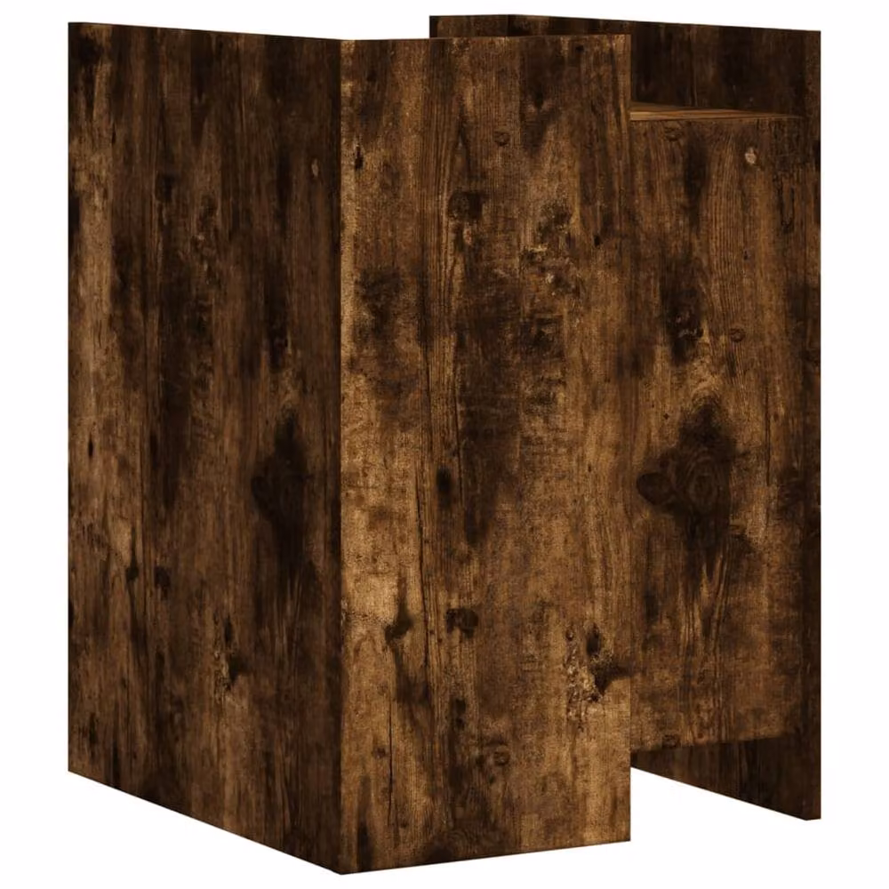 Berkfield Home Bedside Cabinet in Smoked Oak Brown, W/D/H: 45 x 50 x 65 cm – 3