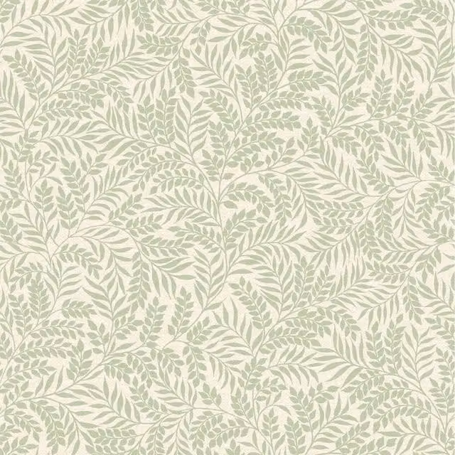 Holden Decor Mini Leaf Cottage Tree Branch Foliage Wallpaper in Green
