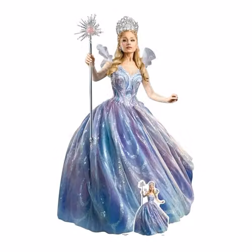 Star Cutouts Wicked For Good Glinda Lifesize Cardboard Cutout, Height: 152 cm