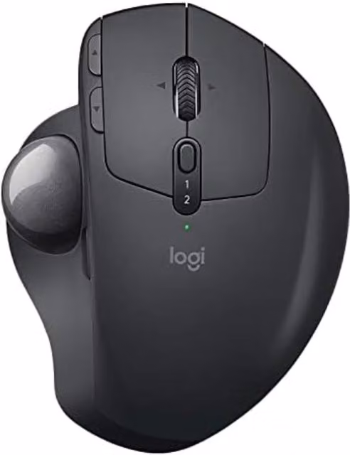 Logitech MX Ergo Wireless Trackball Mouse in Black or Anthracite – 4