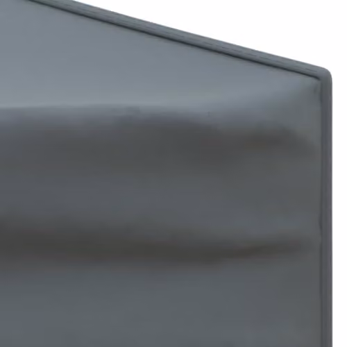 vidaXL Folding Party Tent with Sidewalls, Anthracite, W: 6 m, D: 3 m, H: 2.44 m – 3