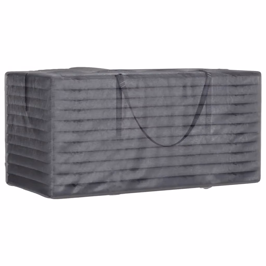 Berkfield Garden Cushion Storage Bag in Black, W/D/H: 150 x 75 x 75 cm – 3