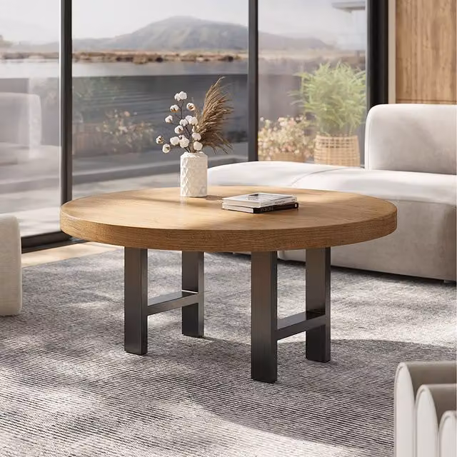 Livingandhome Set of 2 A-Shaped Metal Table Legs, Black, H: 40 cm, W: 30 cm