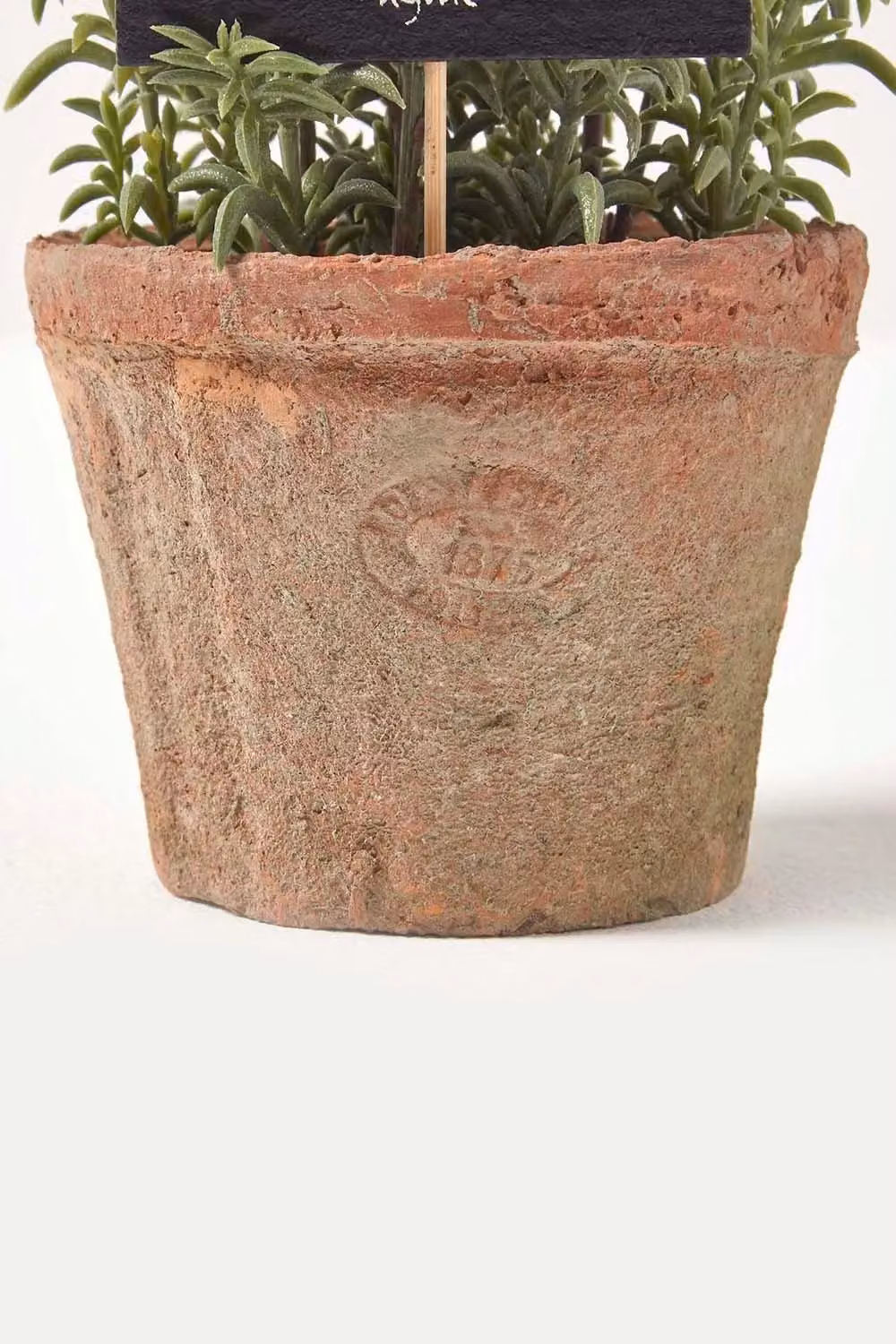 Homescapes Artificial Thyme Plant in a Green Ceramic Decorative Pot – 2