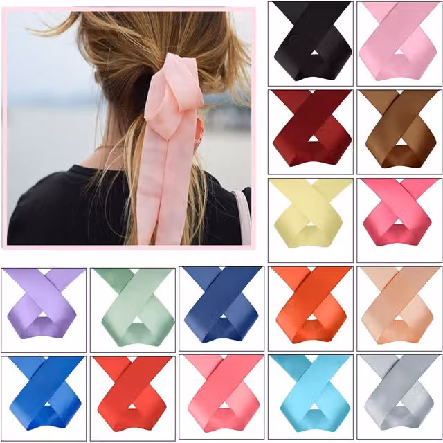 Trimming Shop Hot Pink Double Sided Satin Polyester Ribbon, 10mm, 10m