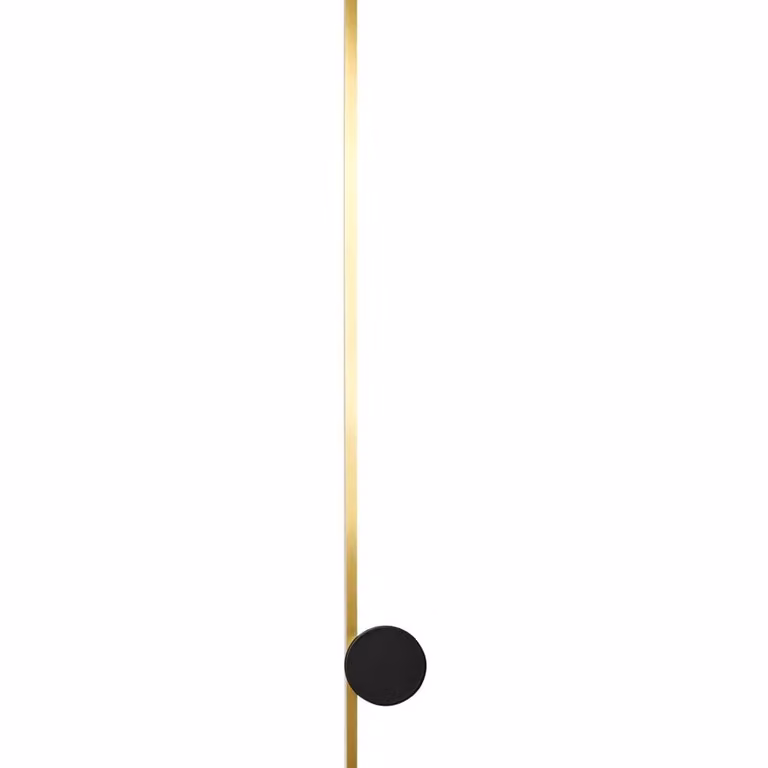 Wyld and Coco Gold and Black LED Wall Lamp with Aluminium Body