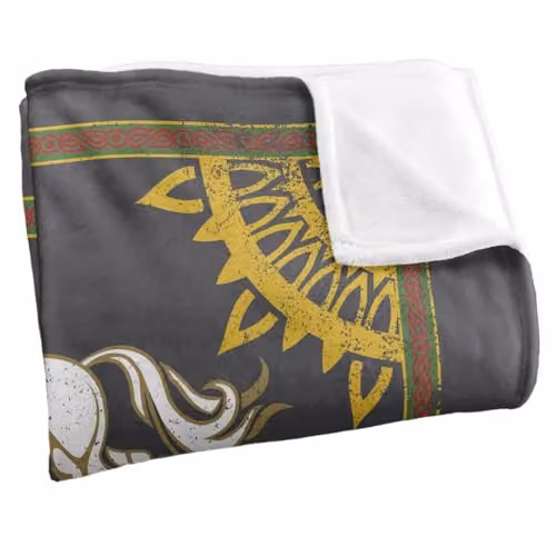 Warner Bros. Lord of the Rings Rohan Banner Silky Touch Super Soft Fleece Throw Blanket, Multicolour, W: 91.44 cm x L: 147 cm – 2