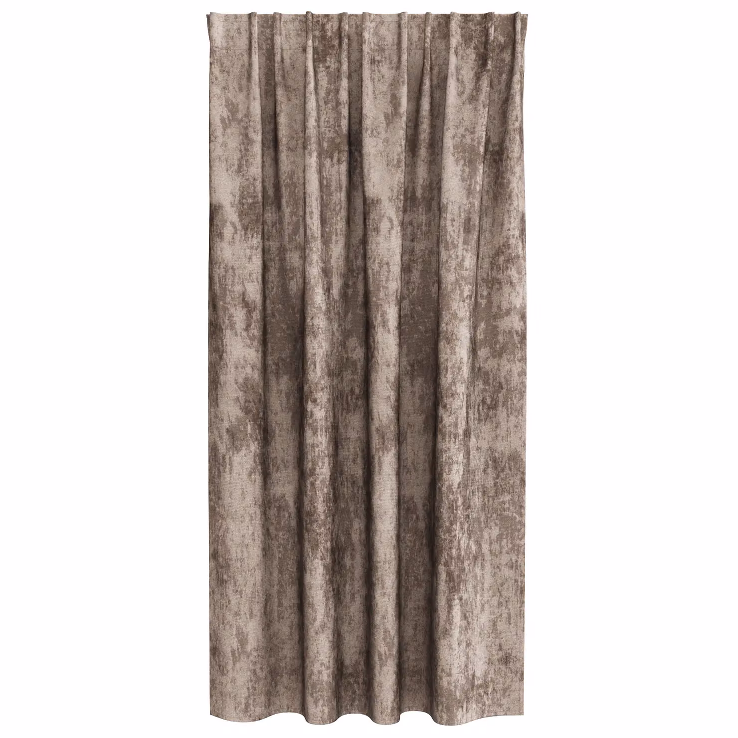 Berkfield Home Velvet Eyelet Curtains, 2 Pack, Cappuccino Brown, H 175 x W 140 cm – 3