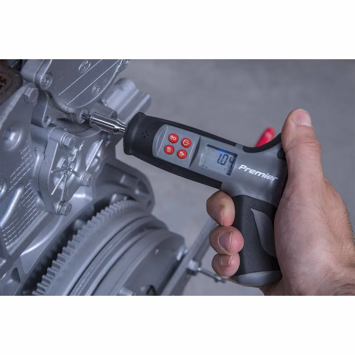 Loops Digital Torque Screwdriver 0-20Nm 1/4 inch Hex Drive Rechargeable Precision Automotive Tool in Black and Multicolour – 3
