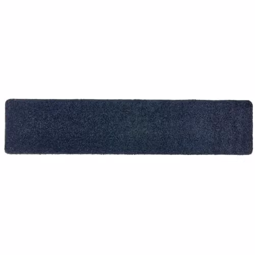 My Mat Blue Non-Slip Washable Rectangular Runner, W: 67 cm, L: 300 cm – 1