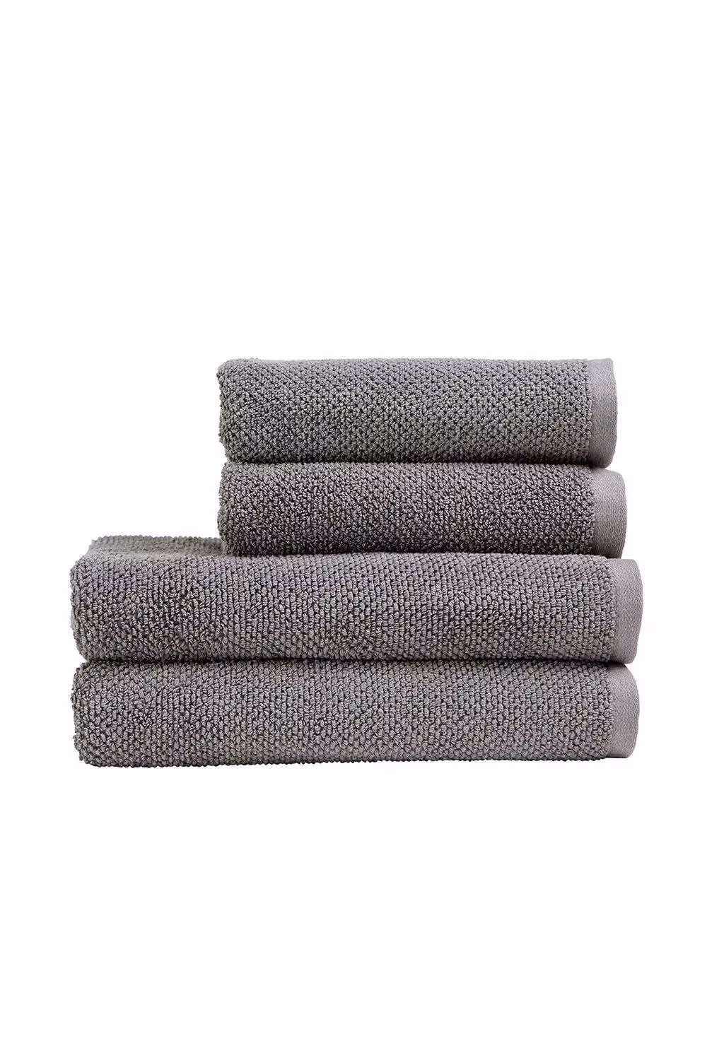 CHRISTY Brixton Luxury Textured 100% Cotton Towels in Light Grey – 2