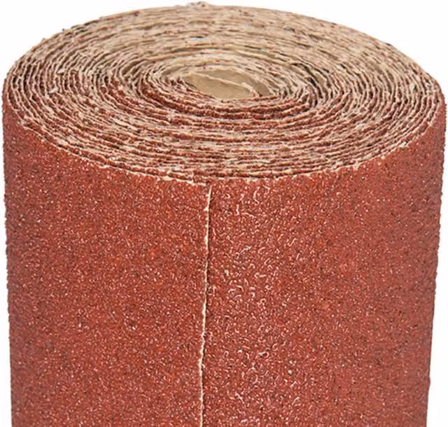 Marco Paul 80 Grit Aluminium Oxide Sandpaper Roll for Metal and Wood, Green