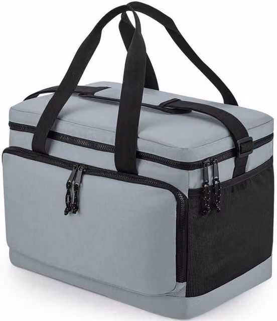 Bagbase Cooler Bag in Grey, W/D/H: 40.0 x 26.0 x 28.0 cm