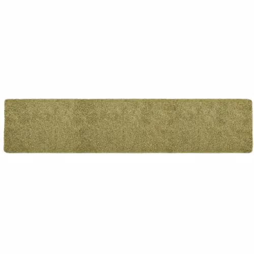 My Mat Green Non-Slip Shaggy Pile Rectangular Runner, W: 67 cm, L: 300 cm