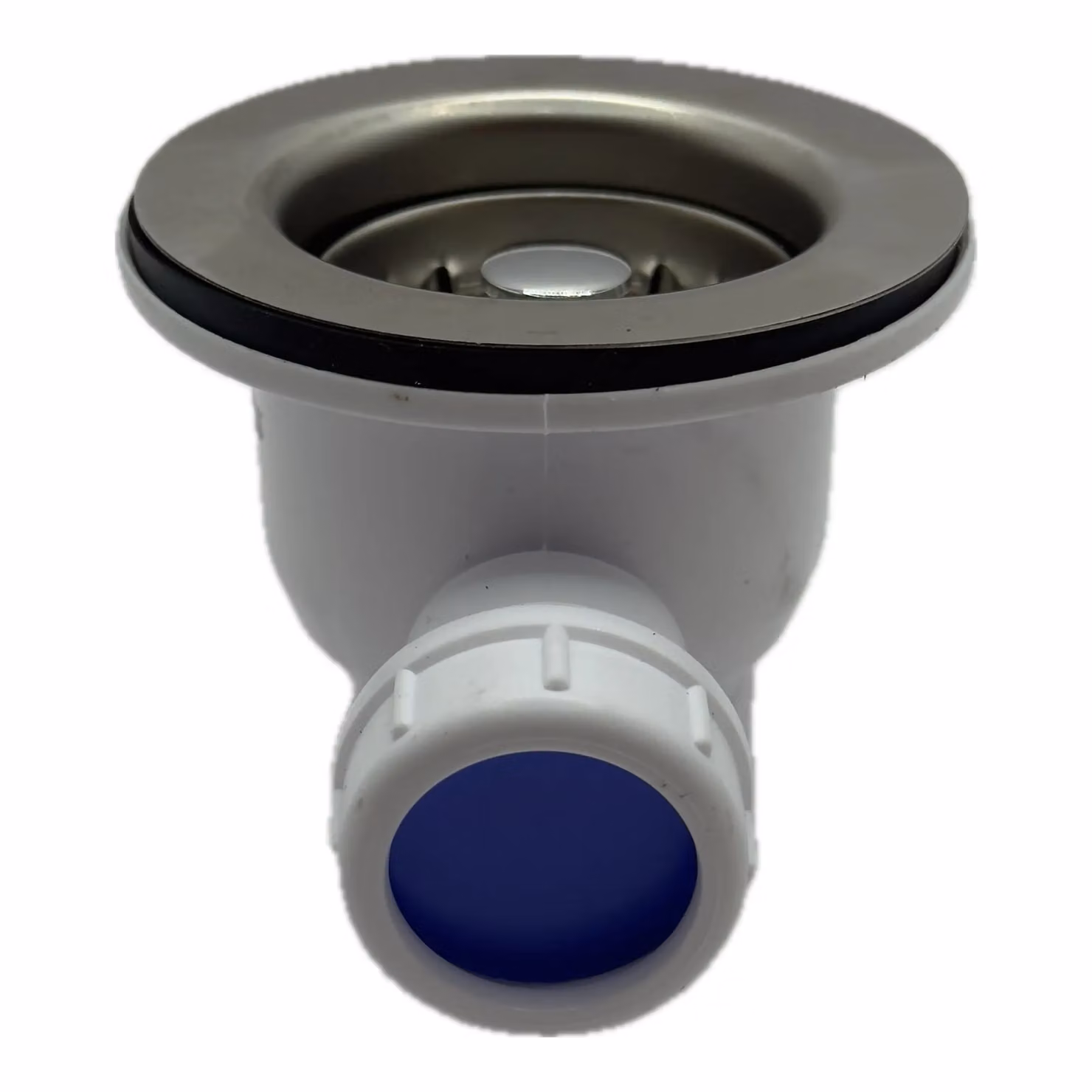 McAlpine 1 1/2 inch Mini Basket Strainer Waste in White or Stainless Steel – 2