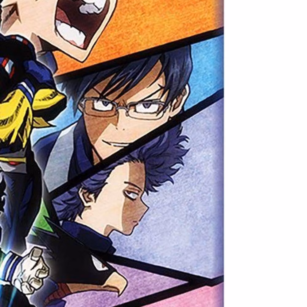 My Hero Academia Mosaic Characters Multicolour Canvas Print – 2