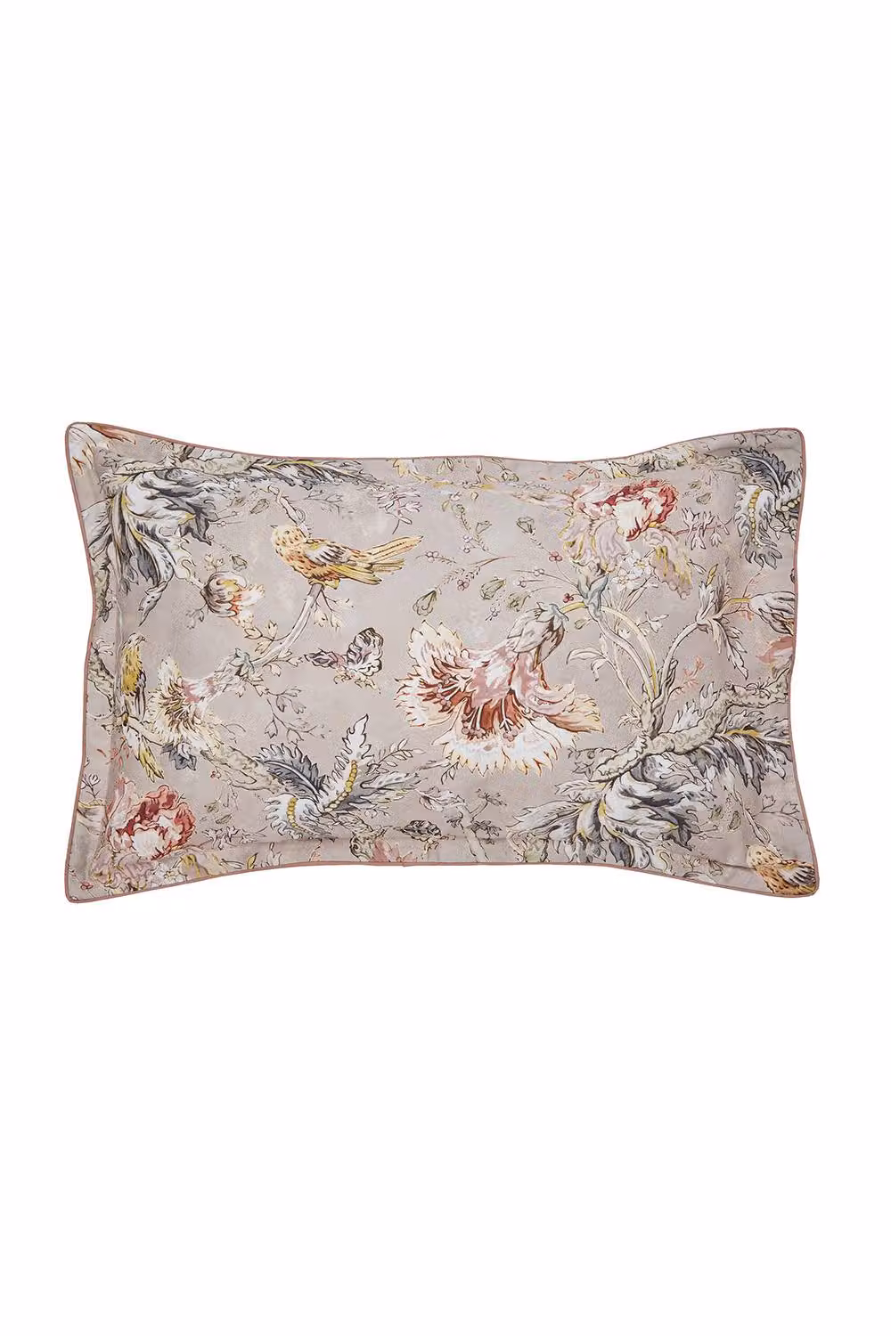 English Heritage Suffolk Garden Reversible Floral Cotton Duvet Cover and Pillowcase Set, Pink and Multicolour, 200 x 200 cm – 2