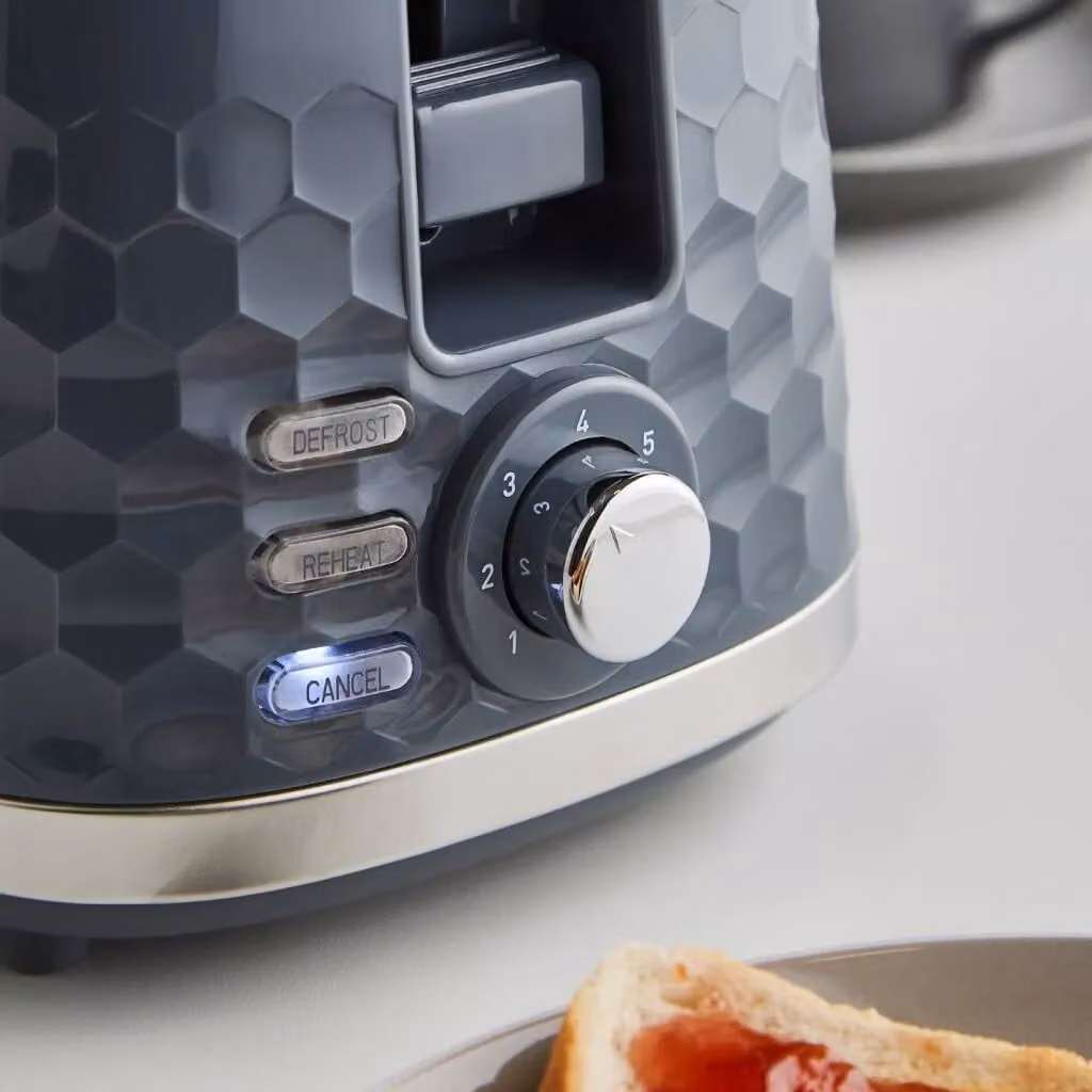 Morphy Richards Hive 2-Slice Toaster in Grey – 4