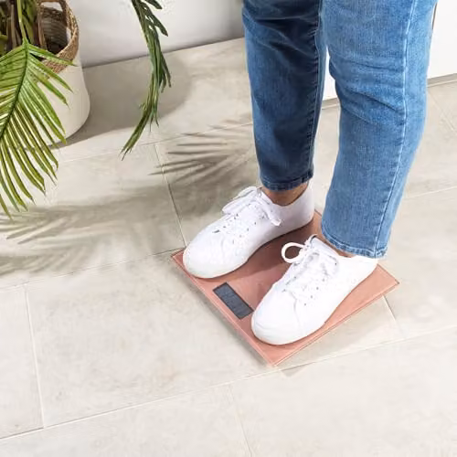 Simpa Digital Bathroom Scale in Gold with LCD Display and 180kg Capacity – 3