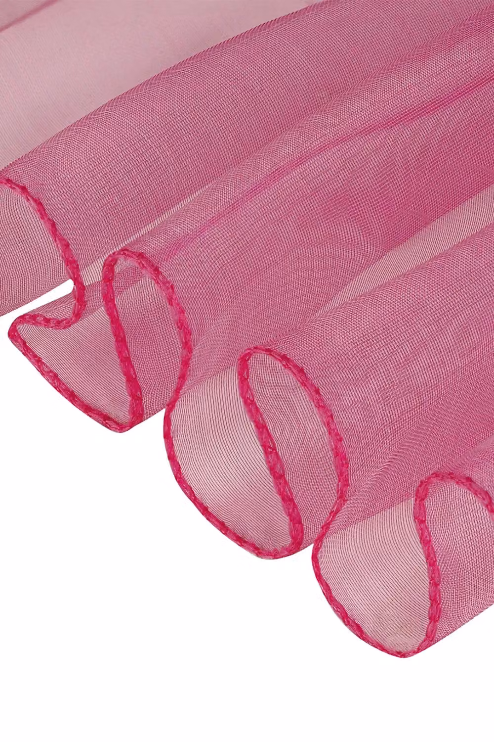 Neel Blue Set of 25 Pink Organza Sashes for Party Decoration, W: 17 cm, L: 280 cm – 2