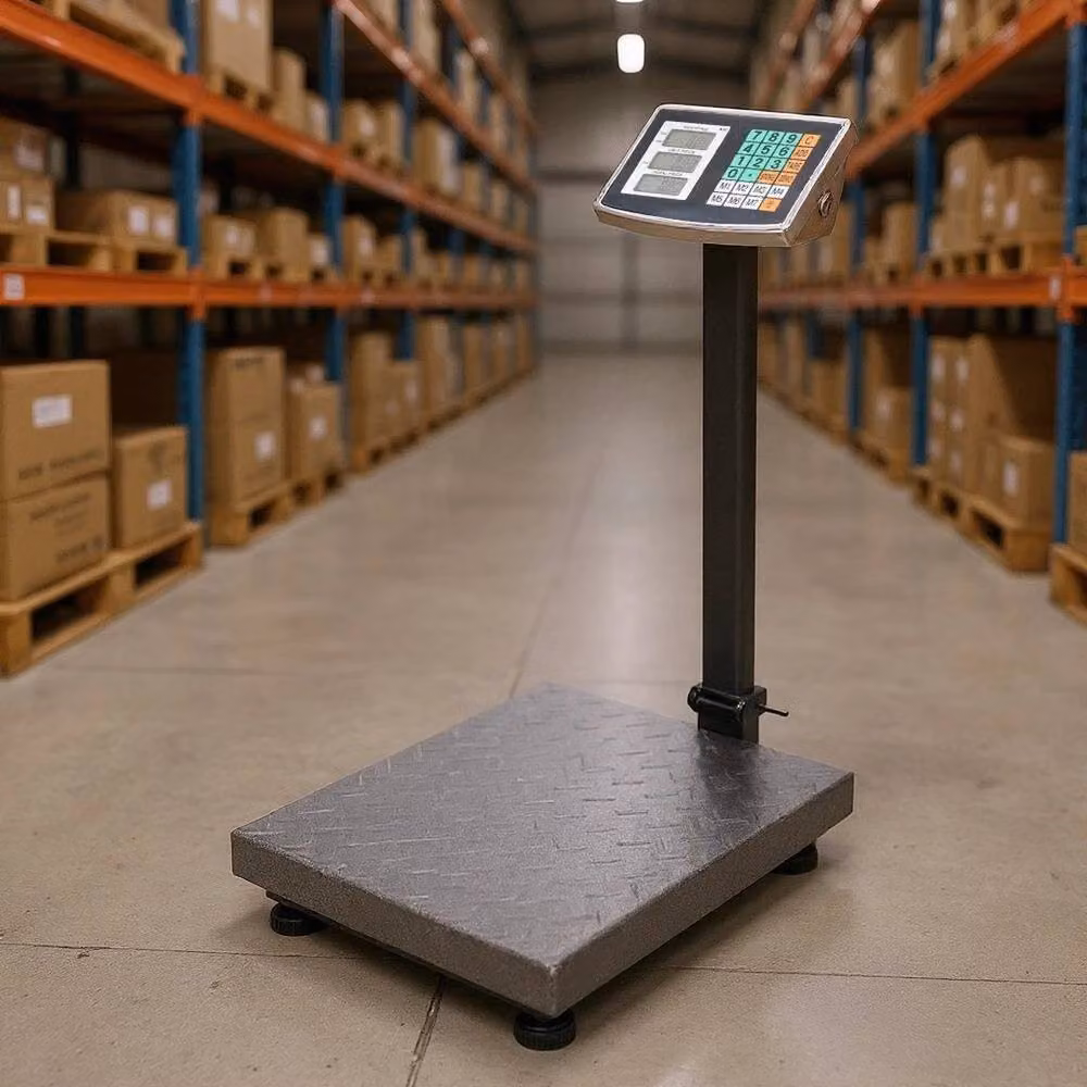 EONLION Industrial Weighing Scales, 300kg Capacity, Black – 4